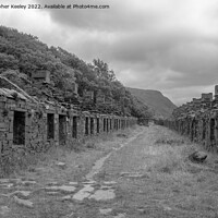 Buy canvas prints of Anglesey Barracks in black and white by Christopher Keeley