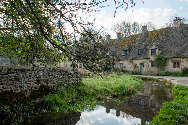Arlington Row in Bibury, Cotswolds Picture Board by Christopher Keeley
