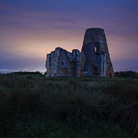 Buy canvas prints of Night time at St Benet's Abbey by Christopher Keeley