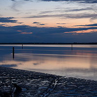 Buy canvas prints of Sunset over Breydon Water by Christopher Keeley