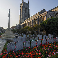 Buy canvas prints of Cromer Church by Christopher Keeley