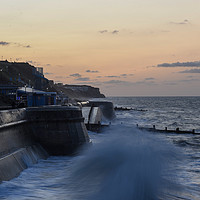 Buy canvas prints of Cromer waves by Christopher Keeley