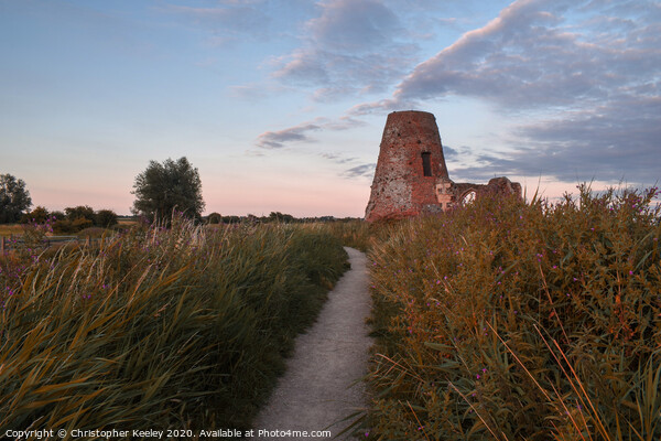 St Benet’s Abbey Picture Board by Christopher Keeley