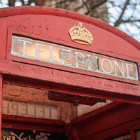 Buy canvas prints of Red telephone box by Christopher Keeley