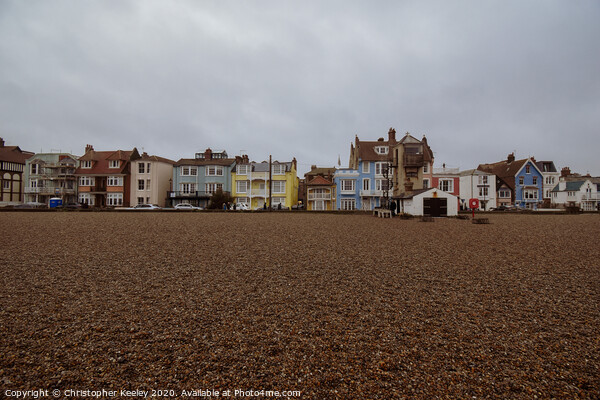 Aldeburgh beach Picture Board by Christopher Keeley