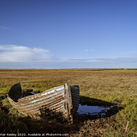 Buy canvas prints of Blakeney boat by Christopher Keeley