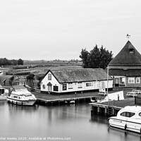 Buy canvas prints of Boats on the Broads by Christopher Keeley