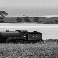 Buy canvas prints of North Norfolk steam train  by Christopher Keeley