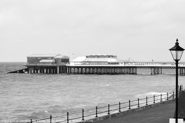 Cromer Pier Picture Board by Christopher Keeley