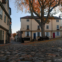 Buy canvas prints of Elm Hill, Norwich by Christopher Keeley