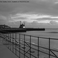 Buy canvas prints of Gorleston pier by Christopher Keeley