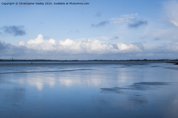 Breydon Water Picture Board by Christopher Keeley