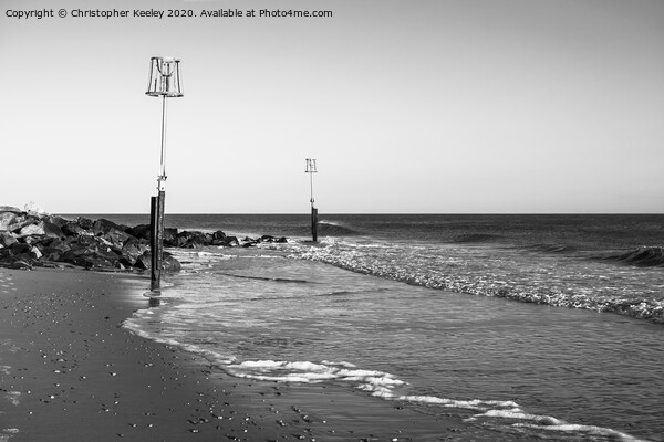 Caister beach  Picture Board by Christopher Keeley