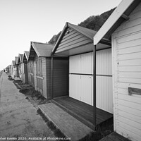 Buy canvas prints of Cromer beach huts by Christopher Keeley