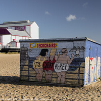 Buy canvas prints of Great Yarmouth beach by Christopher Keeley