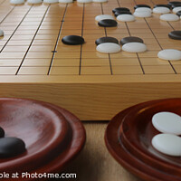 Buy canvas prints of Chinese Go Game by Hanif Setiawan