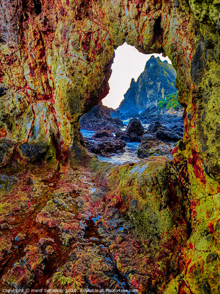 Bloody natural rock archway 1 Picture Board by Hanif Setiawan