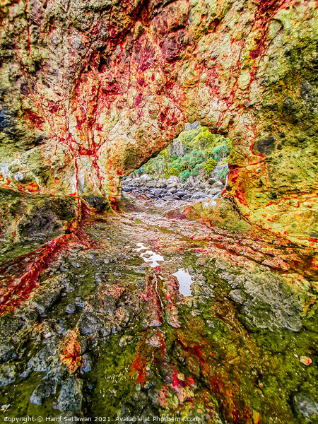 Bloody natural rock archway 3 Picture Board by Hanif Setiawan