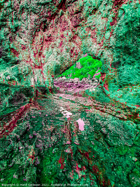 Slime natural rock archway 3 Picture Board by Hanif Setiawan