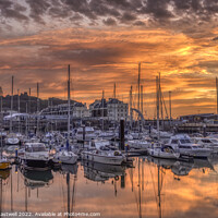 Buy canvas prints of Dover Marina  by James Eastwell