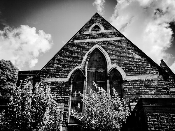 B&W church in Scotland  Picture Board by Paddy 