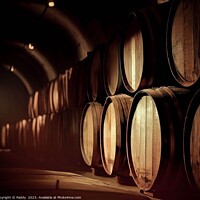 Buy canvas prints of Whiskey barrels ready to be opened by Paddy 