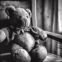 Buy canvas prints of The forgotten bear  by Paddy 