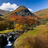 Buy canvas prints of Outdoor mountain ins Scotland  by Paddy 