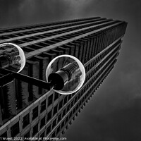 Buy canvas prints of Lauderdale Tower, The Barbican by Clive Karl Wuest