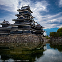 Buy canvas prints of Matsumoto Castle  by Clive Karl Wuest