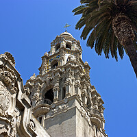 Buy canvas prints of California Tower in San Diego. by Mikhail Pogosov