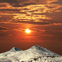 Buy canvas prints of Mountain Elbrus. by Mikhail Pogosov