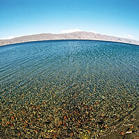 Buy canvas prints of Mountain lake Sevan in Armenia by Mikhail Pogosov