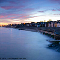 Buy canvas prints of Dreamy sunset at Walton-on-the-Naze by Paula Tracy