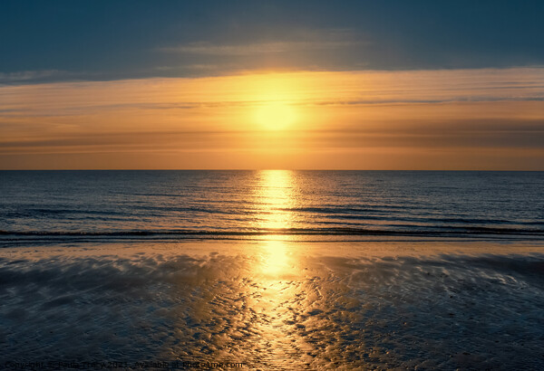 Stunning sunrise over the sea at Frinton Picture Board by Paula Tracy