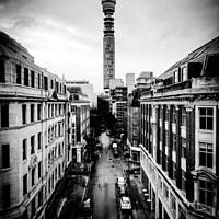 Buy canvas prints of The BT Tower by claire chown
