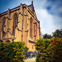 Buy canvas prints of Mansfield College Oxford  by claire chown