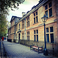 Buy canvas prints of St Cross College, Oxford by claire chown