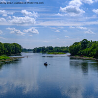 Buy canvas prints of Kankakee River  by Roger Aubrey