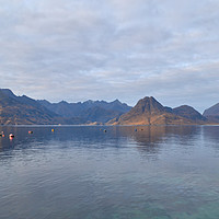 Buy canvas prints of The Cuillin Hills from Elgol, Isle of Skye by Iain Sneddon