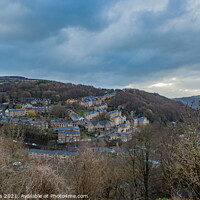 Buy canvas prints of Calder Valley storm clouds by Richard Perks
