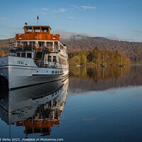 Buy canvas prints of Ready to sail on Lake Windemere by Richard Perks