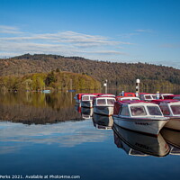 Buy canvas prints of Cruising on the Lake Windemere by Richard Perks