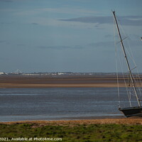 Buy canvas prints of Across the Ribble Estuary to Southport by Richard Perks