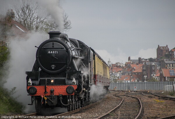 Getting steamed up on the North Yorkshire Moors Picture Board by Richard Perks