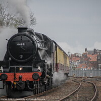 Buy canvas prints of Getting steamed up on the North Yorkshire Moors by Richard Perks