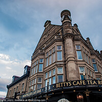 Buy canvas prints of Bettys Cafe tearoom up in the clouds by Richard Perks