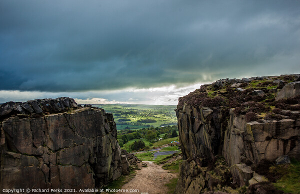 Wharfedale from The Cow and Calf Picture Board by Richard Perks
