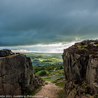 Buy canvas prints of Wharfedale from The Cow and Calf by Richard Perks