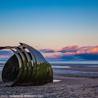 Buy canvas prints of Moon over Mary`s shell by Richard Perks
